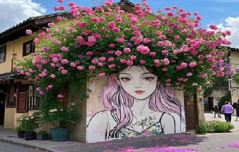 长顺怎么设计网红打卡墙绘