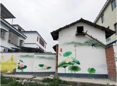 长顺室外墙绘-从选材到保养。