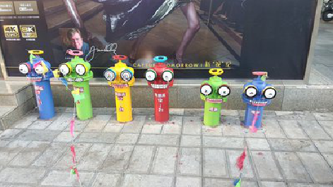 长顺商业区彩绘