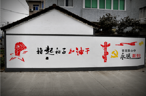 长顺乡村振兴墙体彩绘