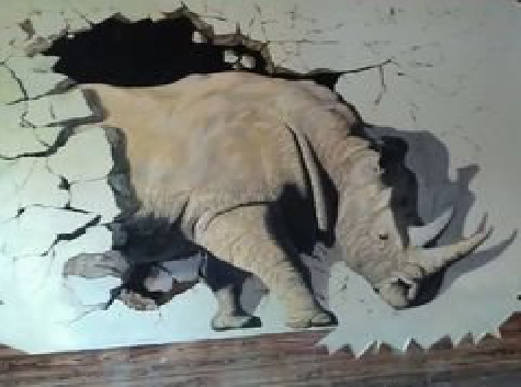 长顺在墙绘中，如何绘制3D效果？