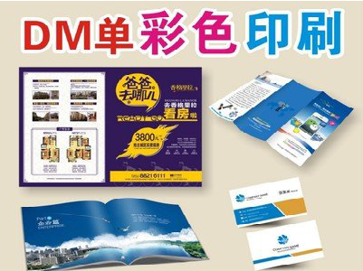 长顺单页印刷，色彩搭配简单。