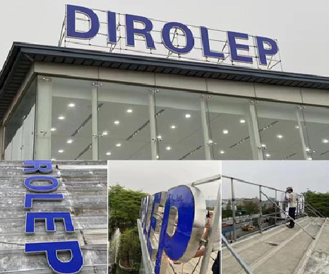 长顺楼顶发光字安装的注意事项。